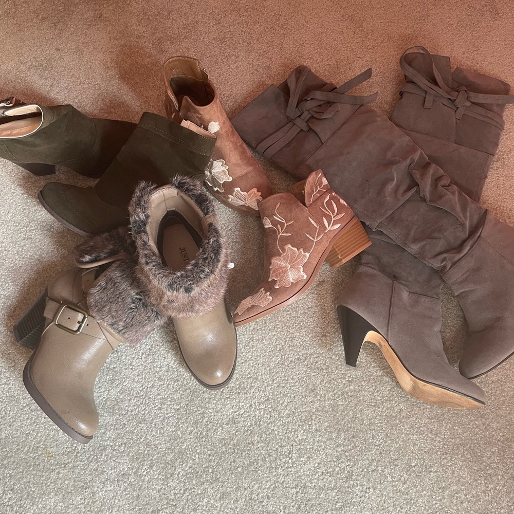 Bundle of boots